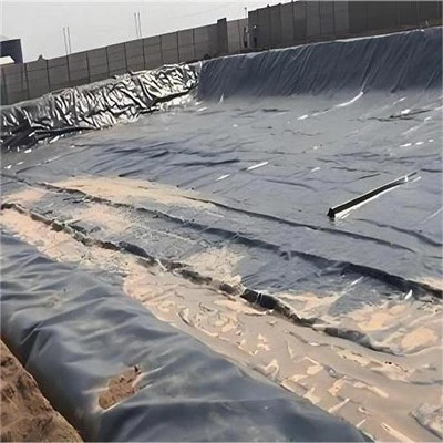غشاء أرضي PVC مرن لمشروع البحيرة الاصطناعية